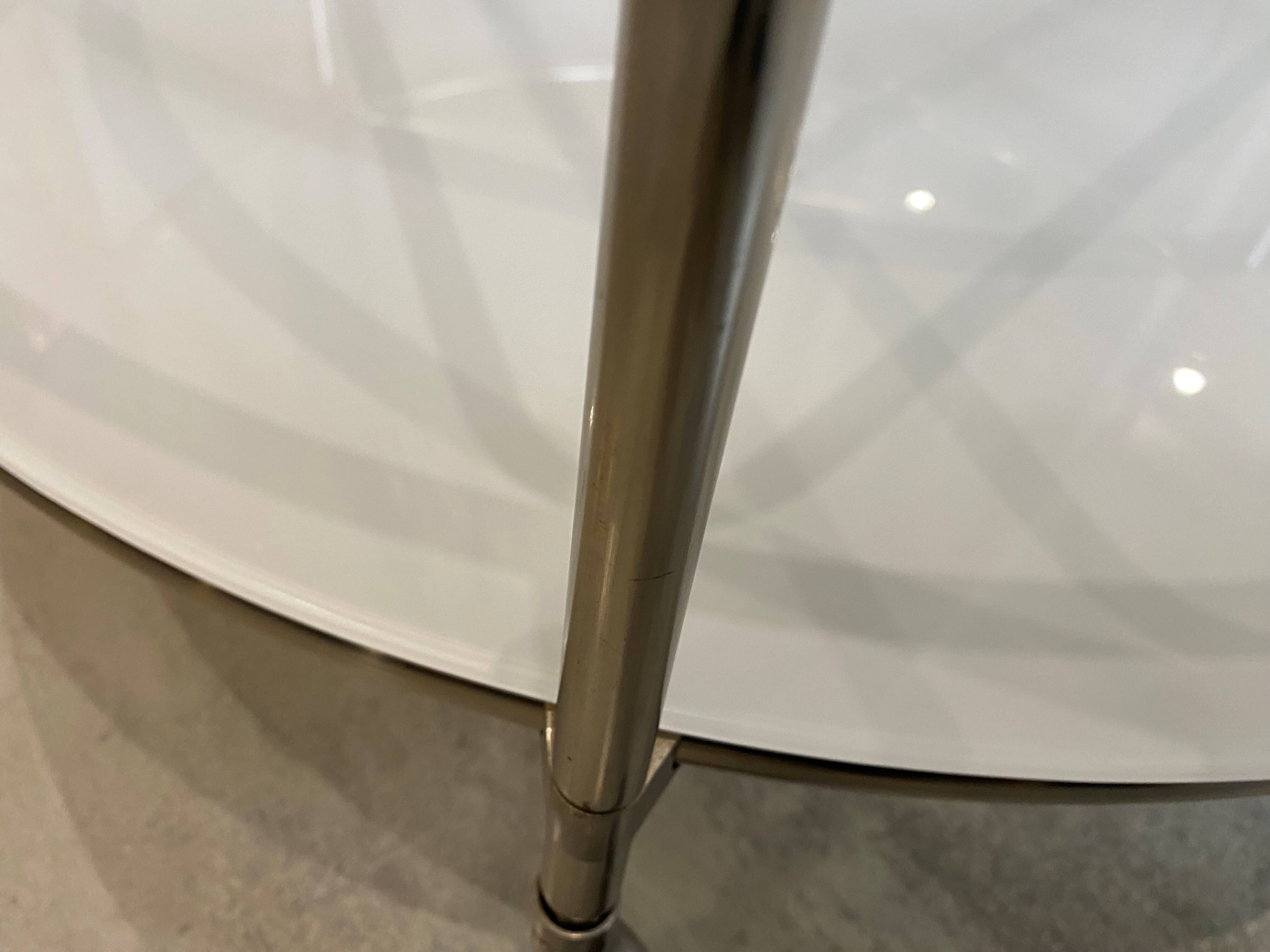 STRIND coffee table by Ehlen Johansson for IKEA, vintage white, 1970s