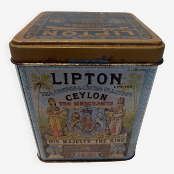 Very old tea box