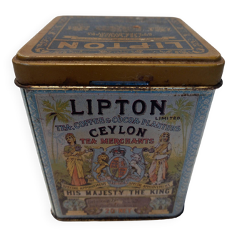 Very old tea box