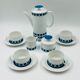 Service Café Porcelaine Thomas Germany Medaillon 70s