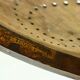 Antique Thonet Bistro Chair with Decorative Legs and Perforated Seat 1920s