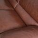1970s two-seat leather sofa bed