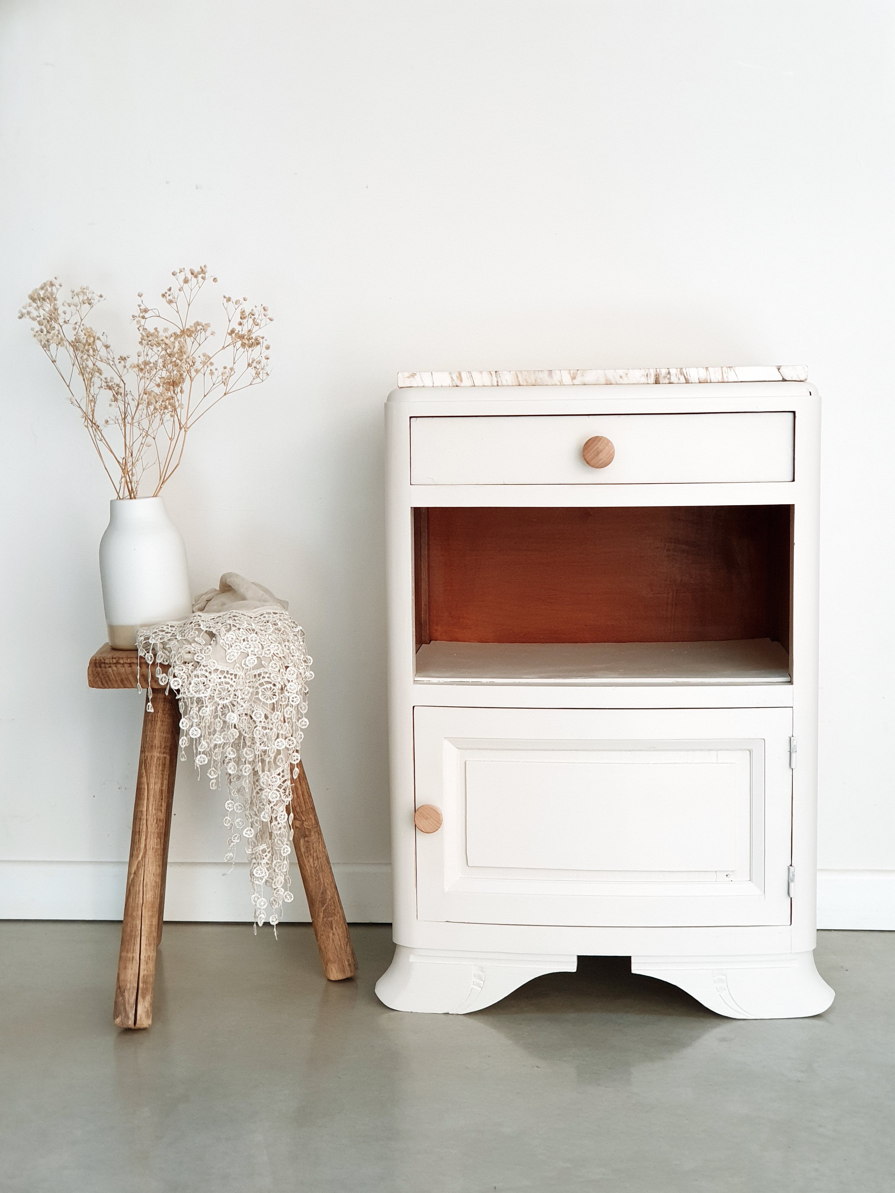 Art deco bedside table