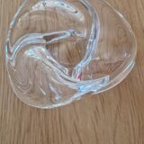 Crystal pocket ashtray