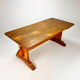 Mid Century Oak Monastery Table, 1960s