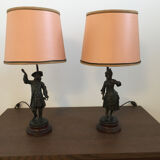 Bronze lamps
