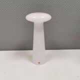 Candlestick in opal glass by Harri Koskinen for Iittala Finland 1996