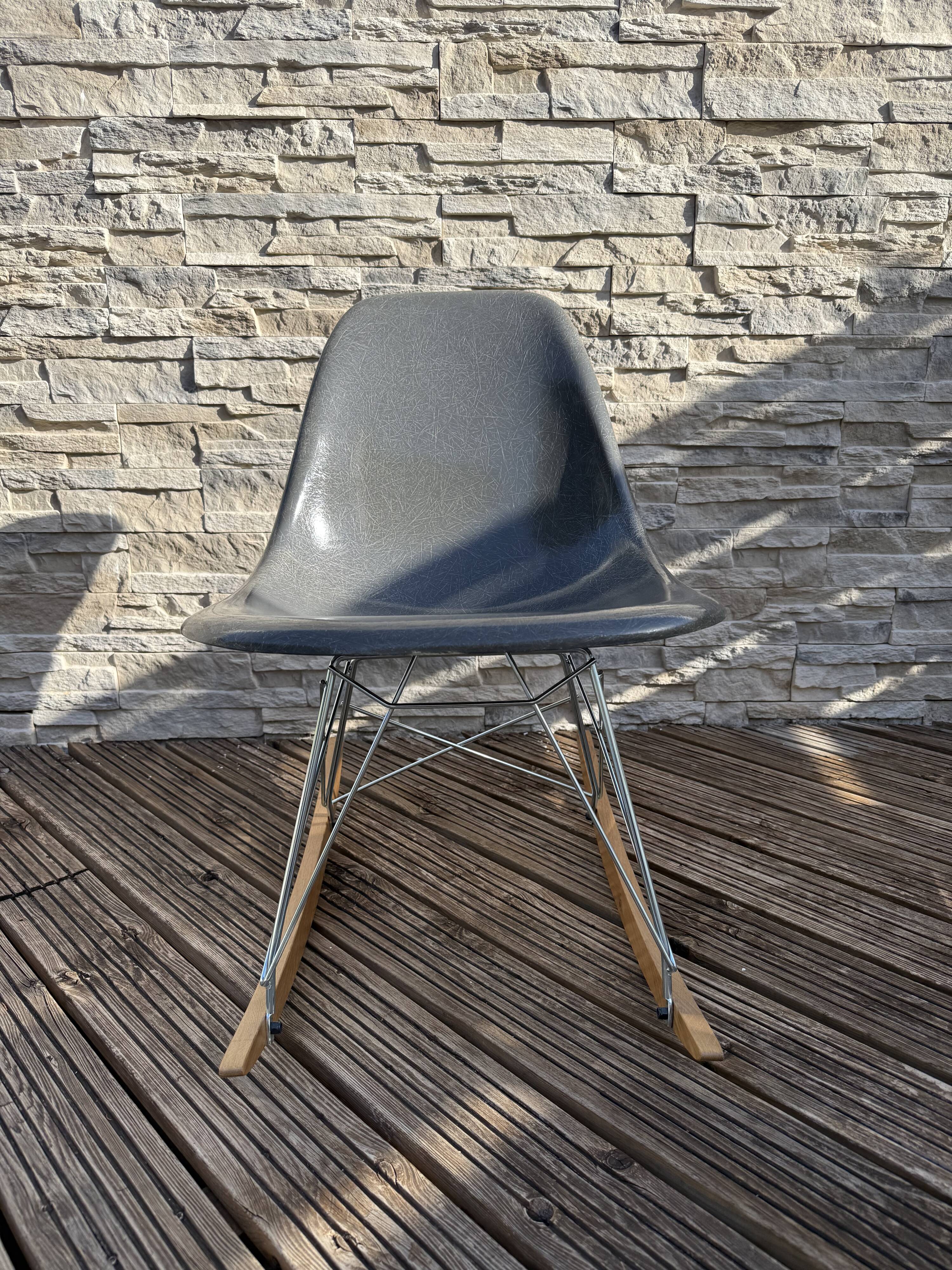 Eames Herman Miller rocking chair US 60s no Vitra
