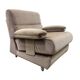 Beige vintage style lounge chair/armchair