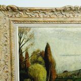 L Neillot - Oil on canvas “The Seine at Meudon”