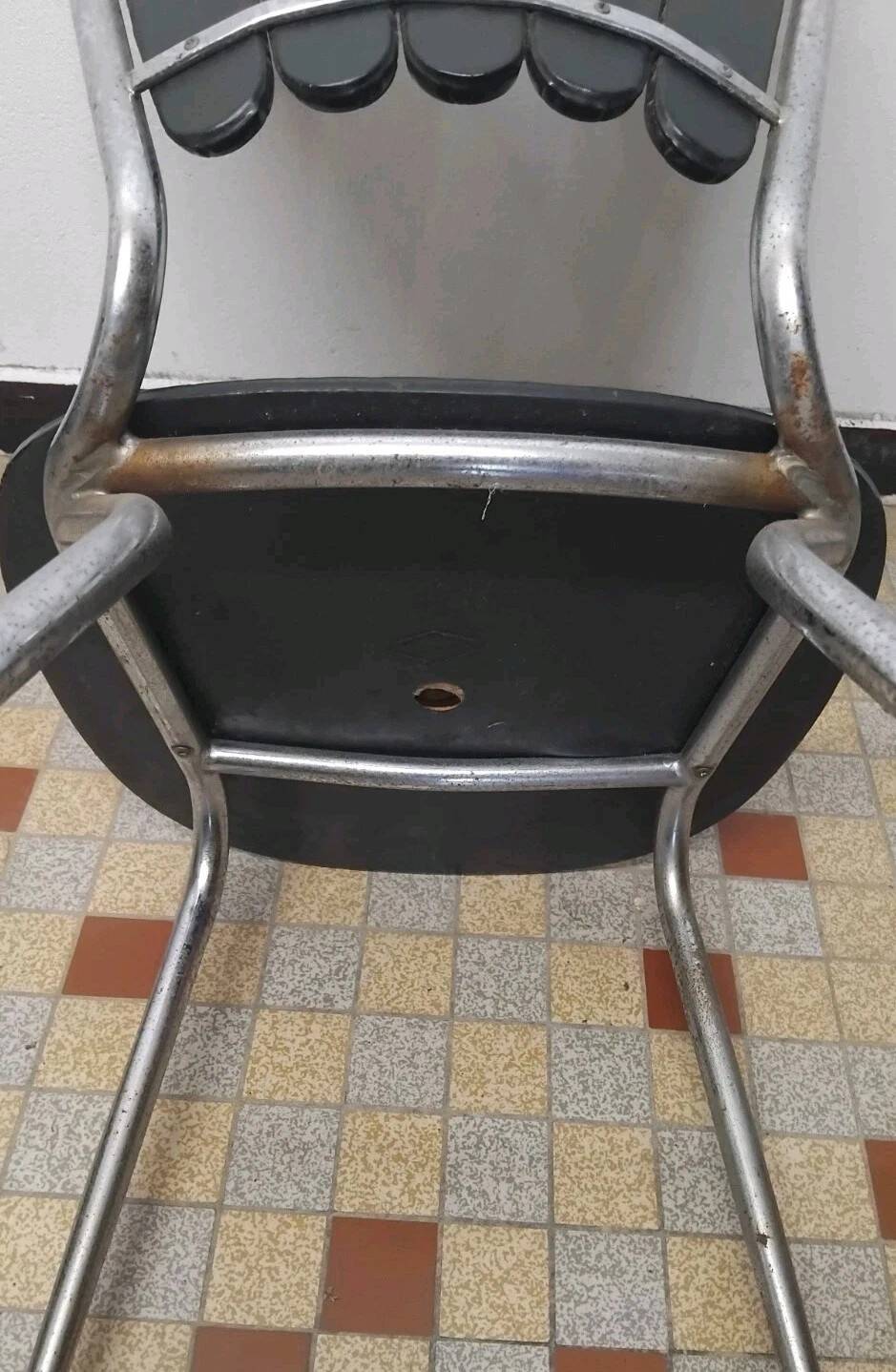 Vintage 50s/60s Marguerite Leatherette Chair