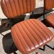 Super comfortable faux leather chairs