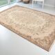 Beige Handknotted Oushak Rug sku 1105