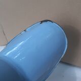 Blue enamel broc