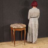 Napoleon III style side table with marble top