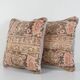Set of 2 vintage Turkish cushion covers 46x46 cm