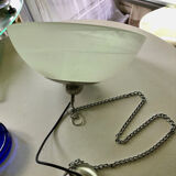 Molded glass pendant light