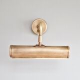 Vintage 80s brass picture light Ikea