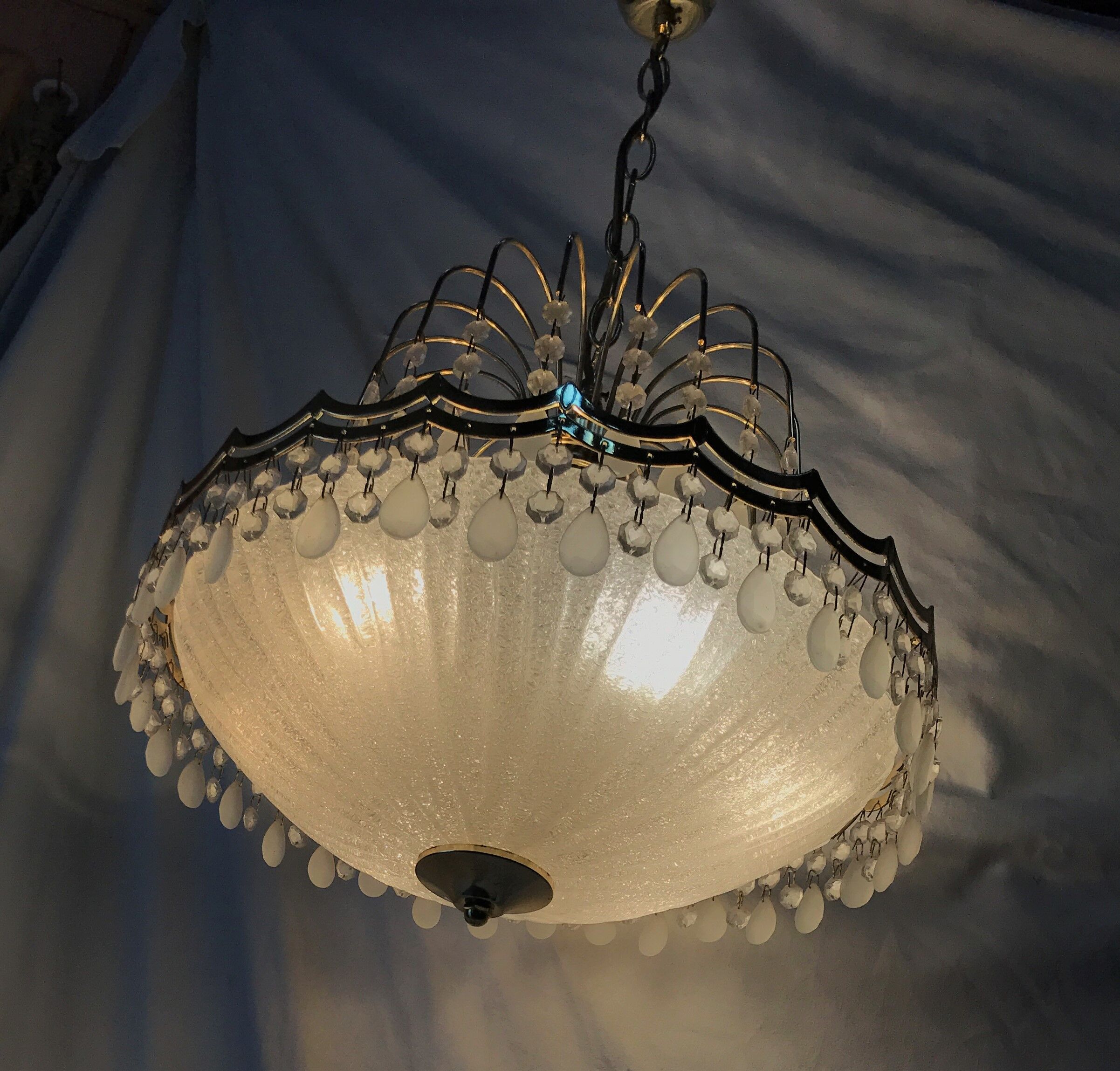 Lustre à pampilles