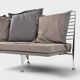Bench "Ikmissou" - Pascal Mourgue - Circa 1980