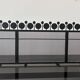 Fire screen - Bertil Vallien for Boda 1960 Lacquered metal black 86cm
