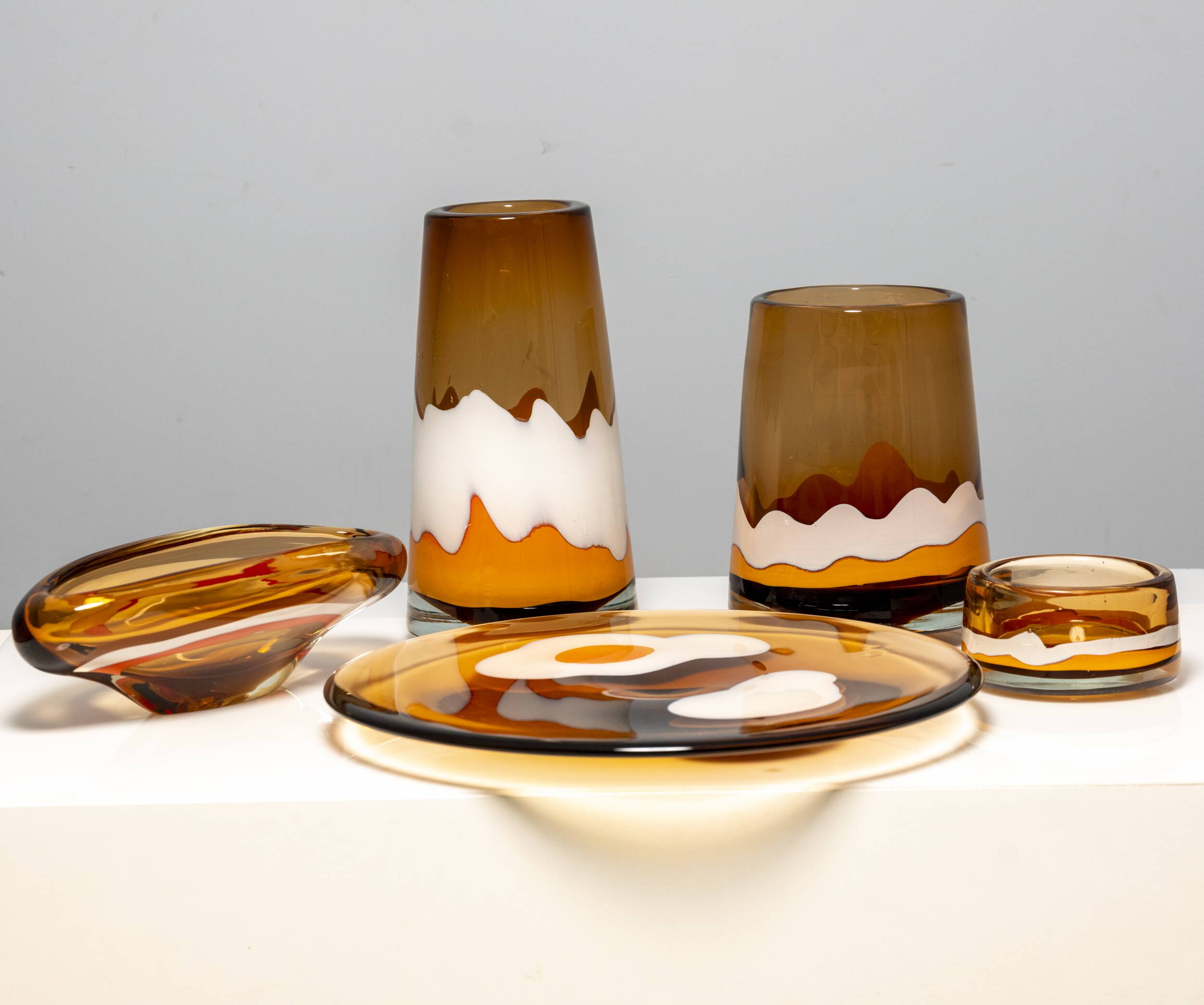 Glassware Set, Jaroslav Svoboda, 1970s, Czechoslovakia