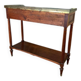 Console En Acajou Louis XVI, XVIIIème siècle