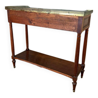 Console En Acajou Louis XVI, XVIIIème siècle