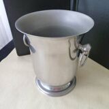Jean Couzon satin stainless steel champagne bucket