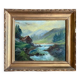 Toile, paysage de montagne de Chatelin