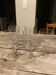 6 crystal wine glasses