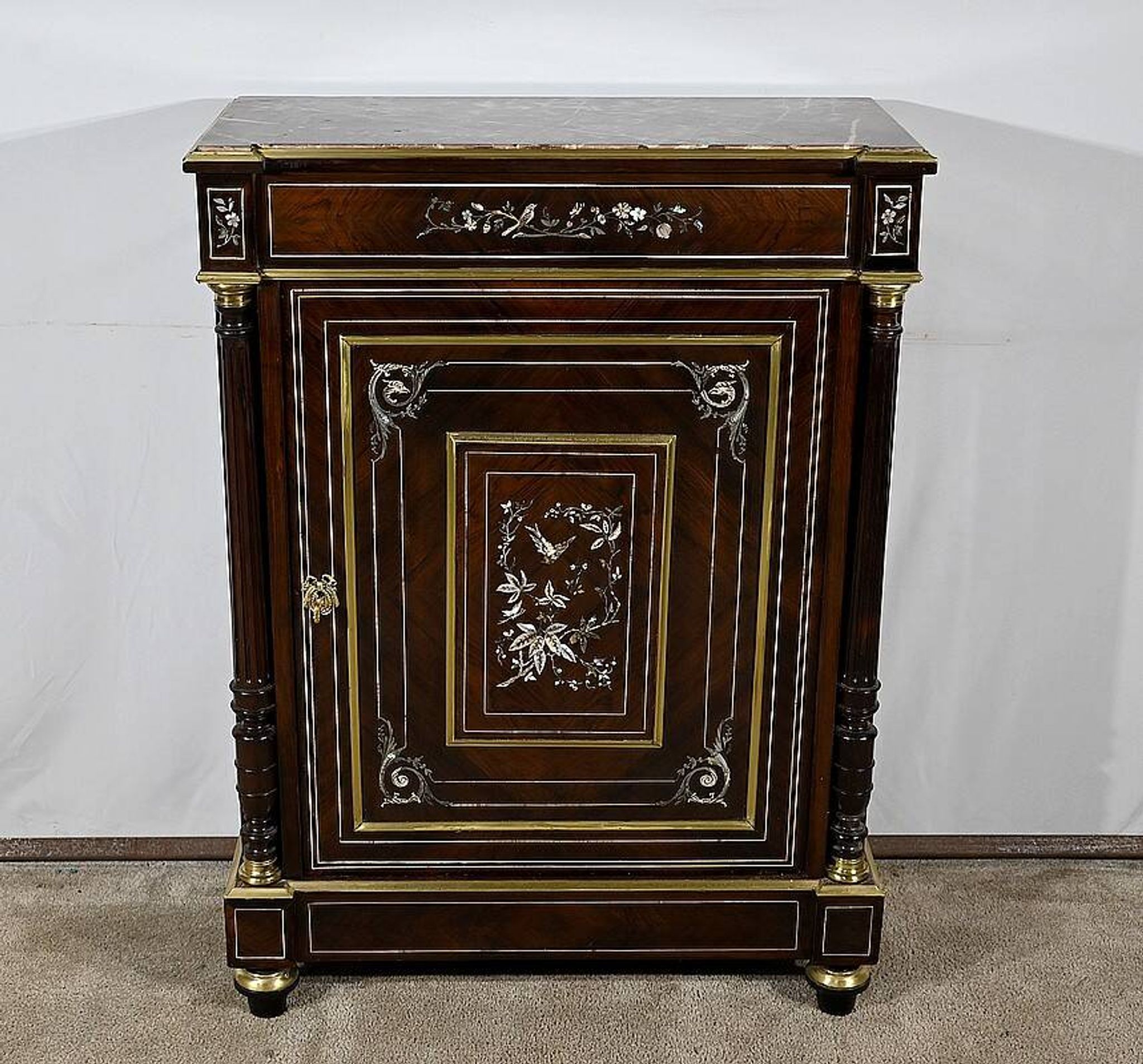 Support Unit in Rio Rosewood, Napoleon III Period – Mid-19th Century