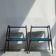 Pair of side tables Pierre Guariche for Meurop 1950