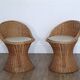 Paire de fauteuils en rotin de Bengt Ruda 1960