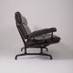 Charles and Ray Eames leather sofa, 1980s