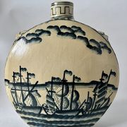 Vase gourde style chinois XXe