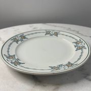 Assiette plate St Amand Corbeille de fleurs