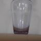 Vintage glass bottle in purple and transparent – Ball stopper – 21 cm