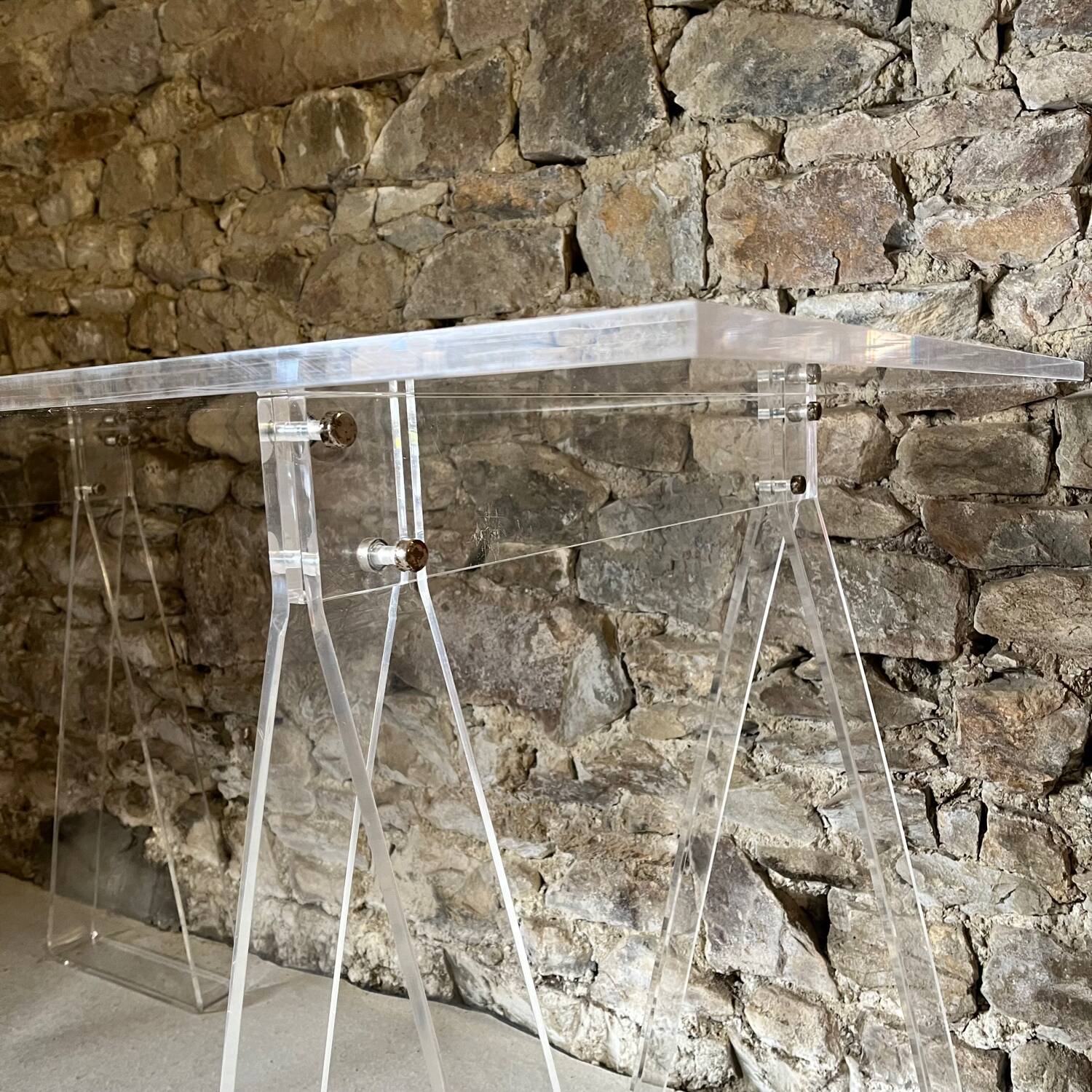Altuglas desk by Roche Bobois 1970