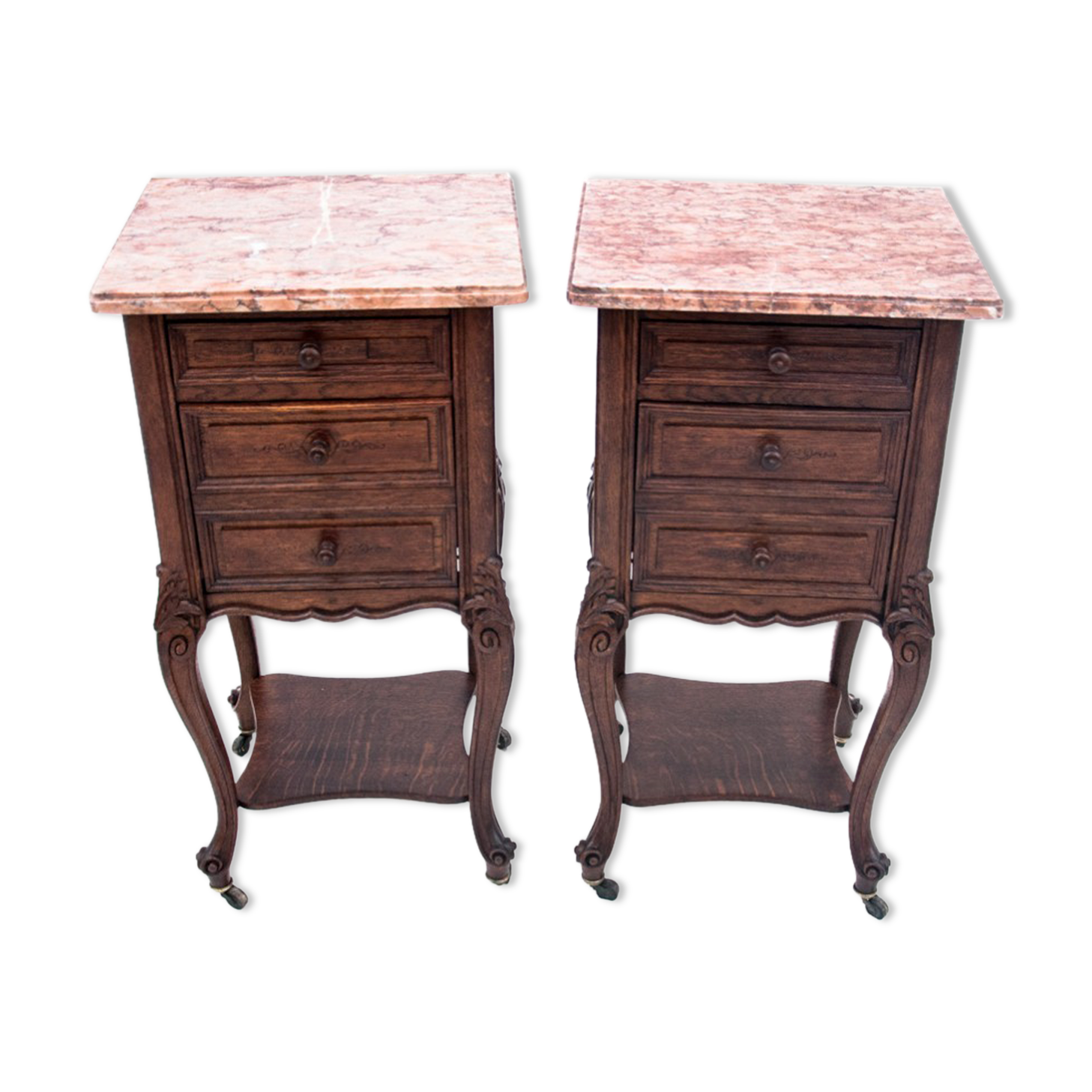 Bedside tables, France, around 1890