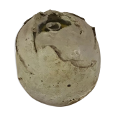 Vase boule raku