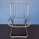 70s chrome metal chairs