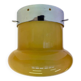 XXL Midcentury Hotel Design Ceiling Lamp, Flushmount, 1970s - Czechoslovakia