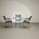 Beautiful dining set designed by Yuzuru Yamakawa. The chairs and table are