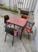 Vintage pagholz table and chairs set