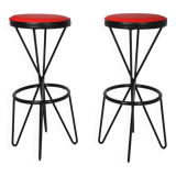 2 Thonet Stools 1950