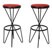 2 Thonet Stools 1950