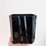 Vintage black vase