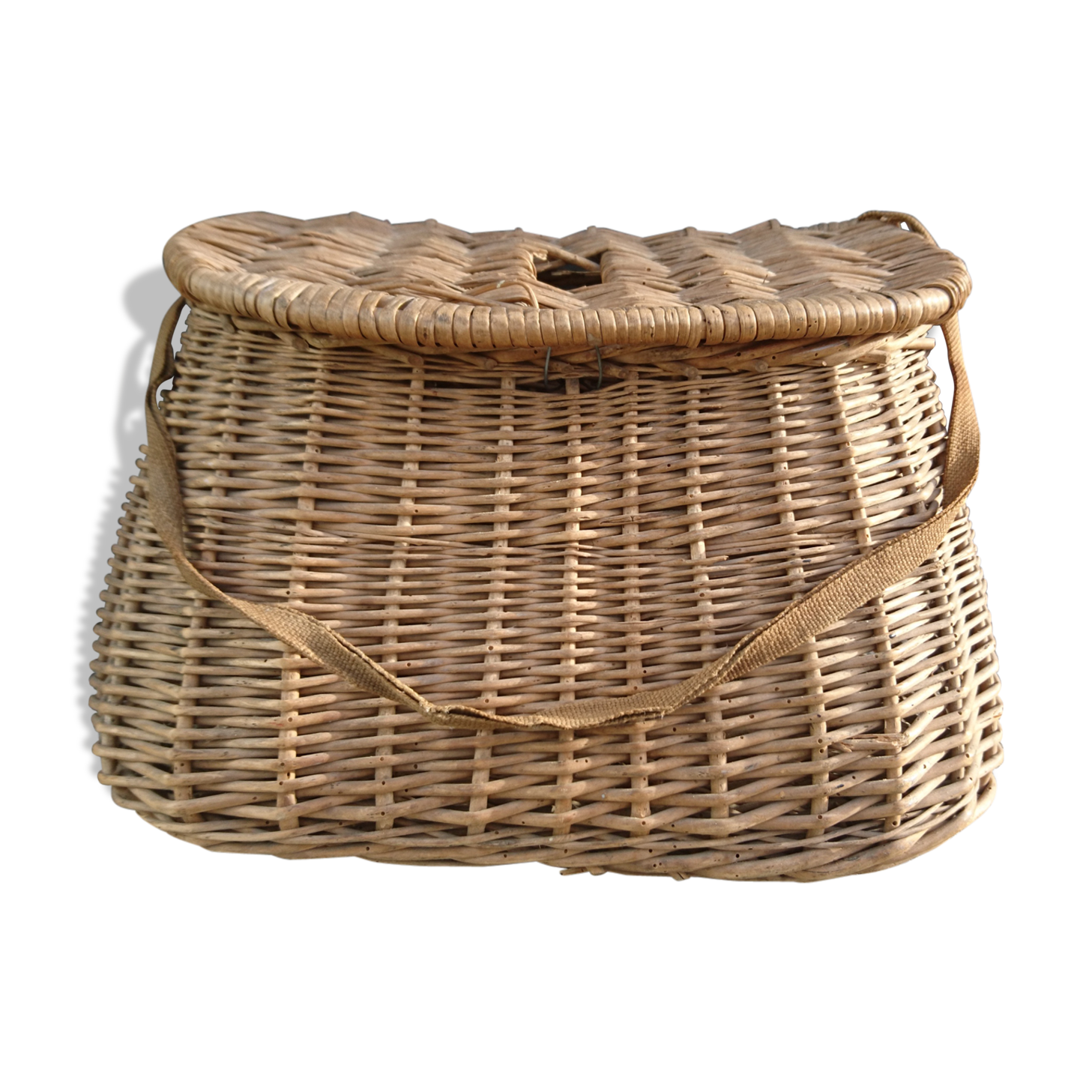 Panier de pêche ancien