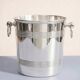 Vintage silver-plated metal ice bucket / cooler by Ercuis